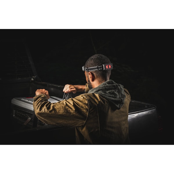 RL20R Tri Color Rechargeable Headlamp With Dimmer Control